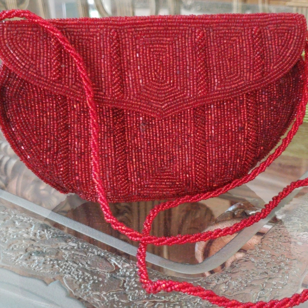 Beaded purse